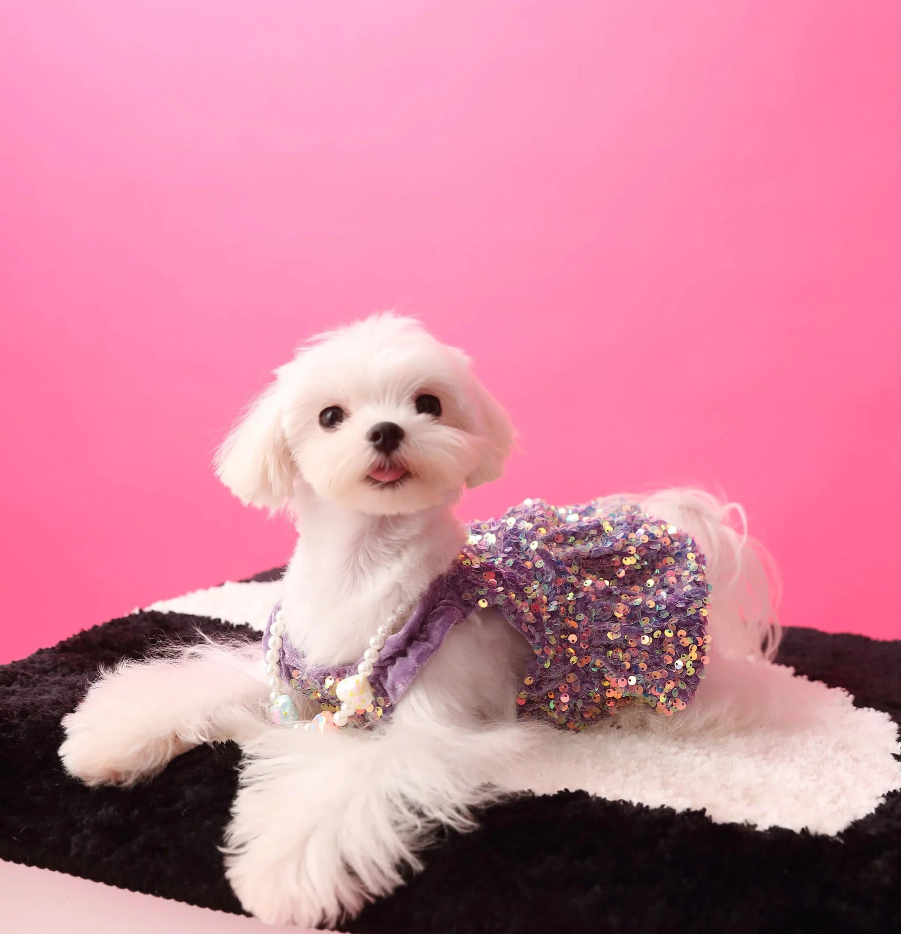 Luxurious Velvet Glitter Camisole Dress